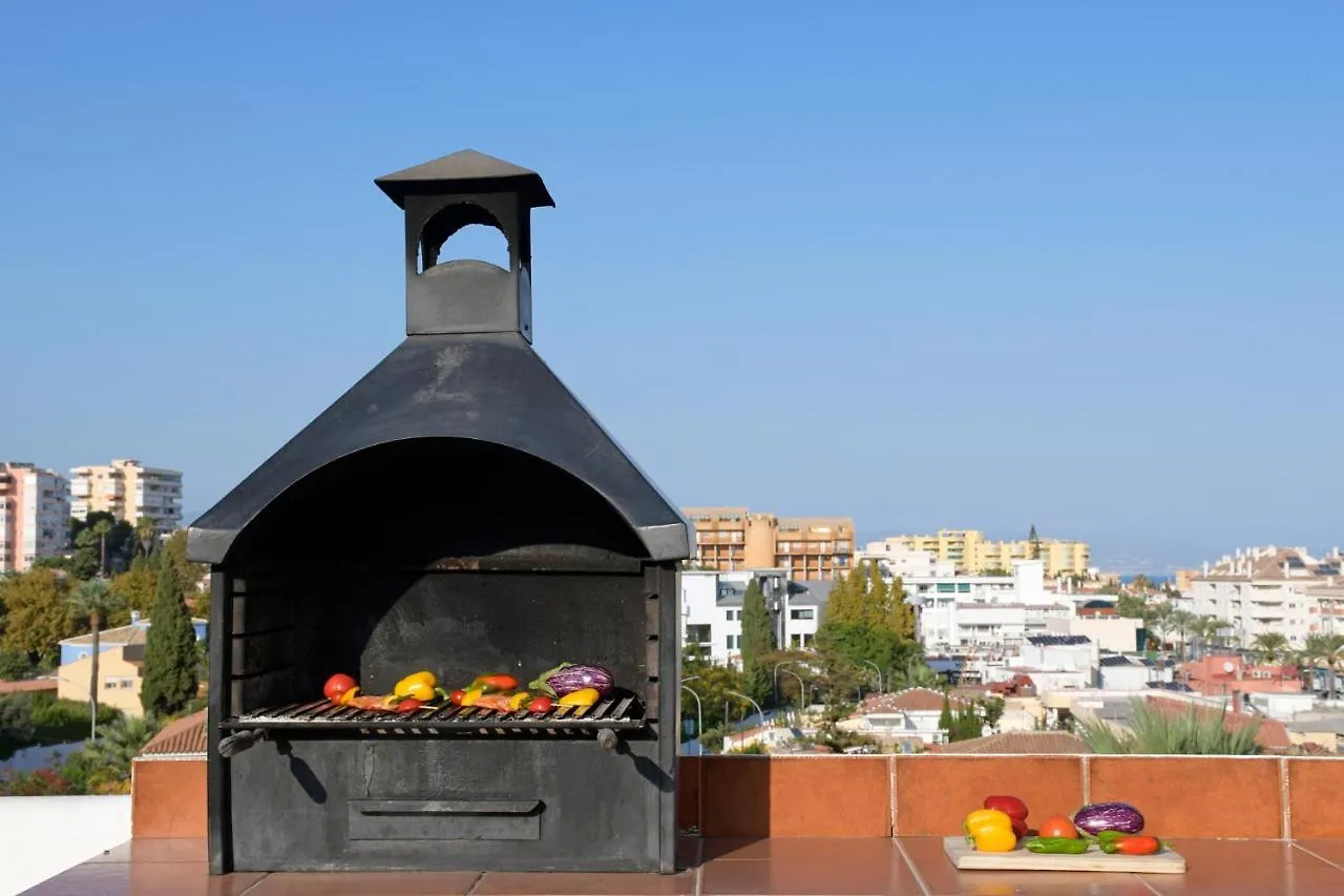 Isla De Benalmadena 1, Jacuzzi, 80M From The Sea, Ac, Bbq, Private Parking, Big Terrace Apartment